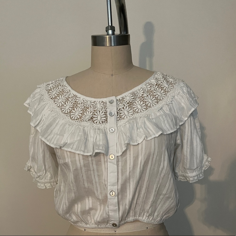 Loveshackfancy blouse
